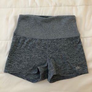 Alo Yoga Alosoft Aura Short - Blue Haze XS